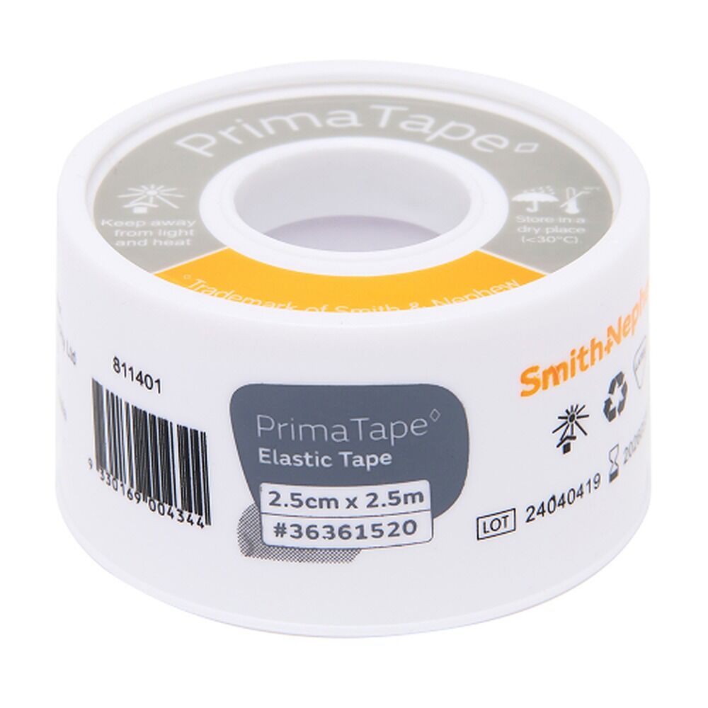 Primatape Elastic Tape 2.5cm x 2.5m