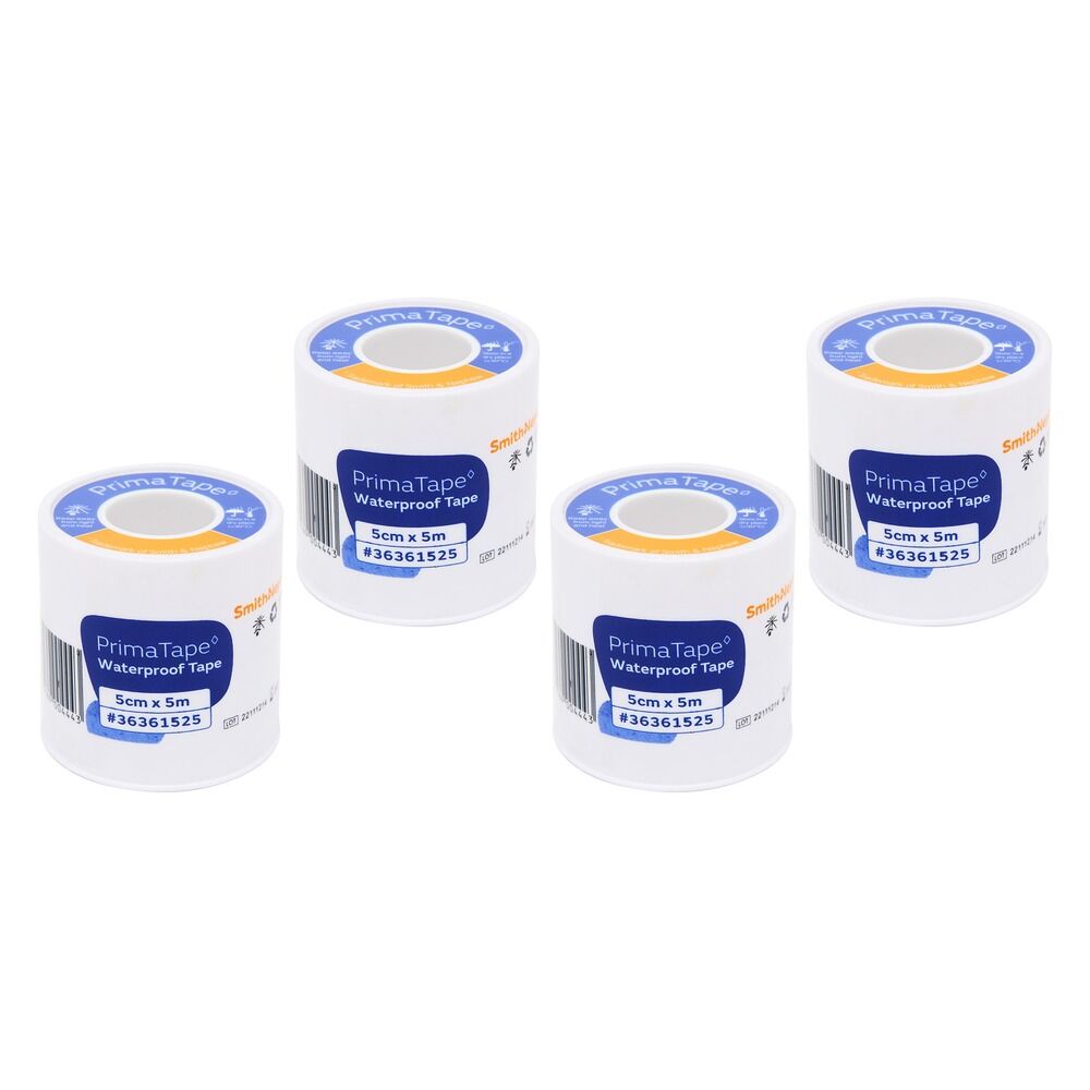 Primatape Waterproof Tape 5cm x 5m Pack of 4