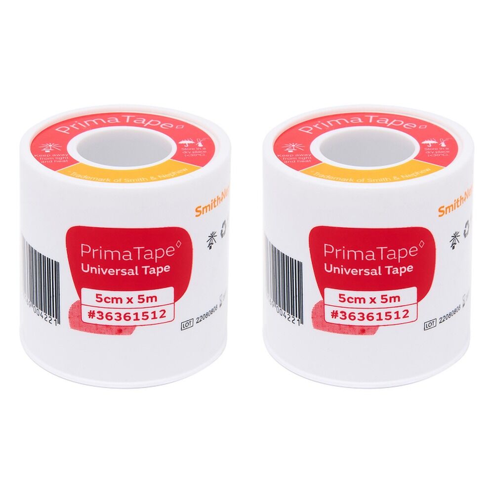 Primatape Universal Tape 5cm x 5cm Pack of 2