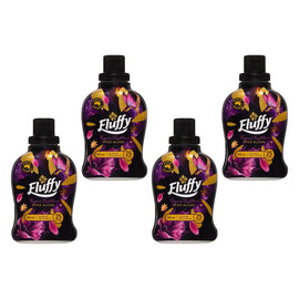 Fluffy Liquid Fabric Softener Spice Allure 500mL x 8 Bundle of 4