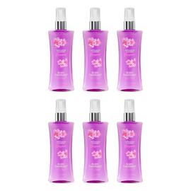 Body Fantasies Japanese Cherry Blossom Body Spray 94ml Pack of 6
