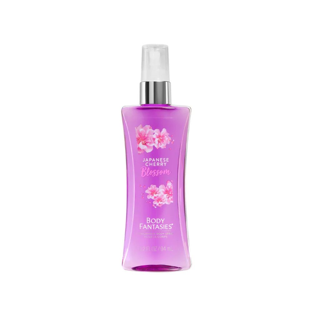 Body Fantasies Japanese Cherry Blossom Body Spray 94ml Floral Mist