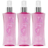 Body Fantasies Cotton Candy Body Spray 94ml Pack of 3 Sweet Mist