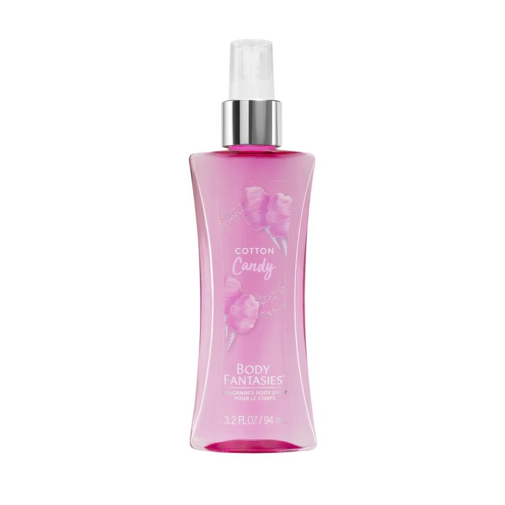 Body Fantasies Cotton Candy Body Spray 94ml Fruity Sweet Mist