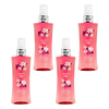 Body Fantasies Jasmine And Lily Body Spray 94ml Bundle of 4