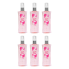 Body Fantasies Pink Sweet Pea Body Spray 94ml 6 Pack Bundle