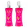 Body Fantasies Pink Vanilla Kiss Body Spray 94ml Bundle of 2