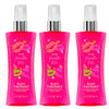 Body Fantasies Pink Vanilla Kiss Body Spray 94ml 3 Pack