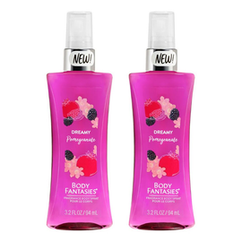 Body Fantasies Dreamy Pomegranate Body Spray 94ml 2 Pack