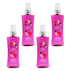 Body Fantasies Dreamy Pomegranate Body Spray 94ml 4 Pack Bundle