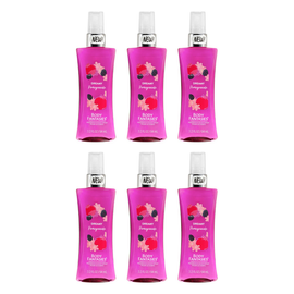 Body Fantasies Dreamy Pomegranate Body Spray 94ml Bundle of 6