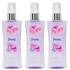 Body Fantasies Romance & Dreams Body Spray 94ml Pack of 3
