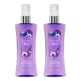Body Fantasies Twilight Mist 94ml Body Spray Bundle of 2