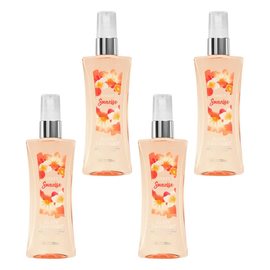 Body Fantasies Sweet Sunrise Body Spray 236ml Bundle of 4