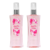 Body Fantasies Pink Sweet Pea Fantasy Body Spray 236ml Bundle of 2