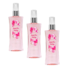 Body Fantasies Pink Sweet Pea Fantasy Body Spray 236ml Pack of 3