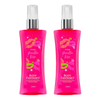 Body Fantasies Pink Vanilla Kiss Body Spray 236ml Bundle 2 Pack