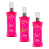 Body Fantasies Pink Vanilla Kiss Body Spray 236ml Pack of 3