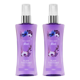 Body Fantasies Twilight Mist Coconut Vanilla 236ml Bundle of 2