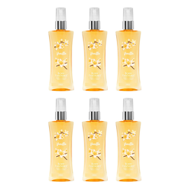 Body Fantasies Vanilla Fragrance Body Spray 236ml Pack of 6