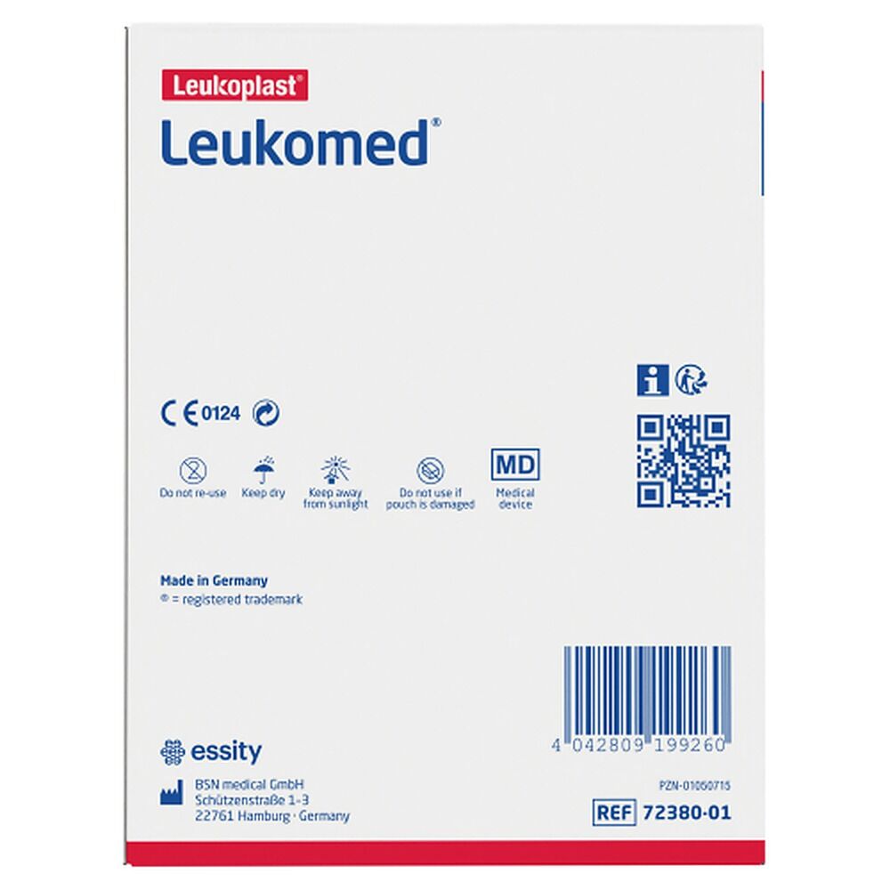 Leuko Leukomed T Sterile Wound Dressing 8cm x 10cm White 50 Pack