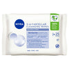 NIVEA 3-in-1 Micellar Cleansing 25 Wipes