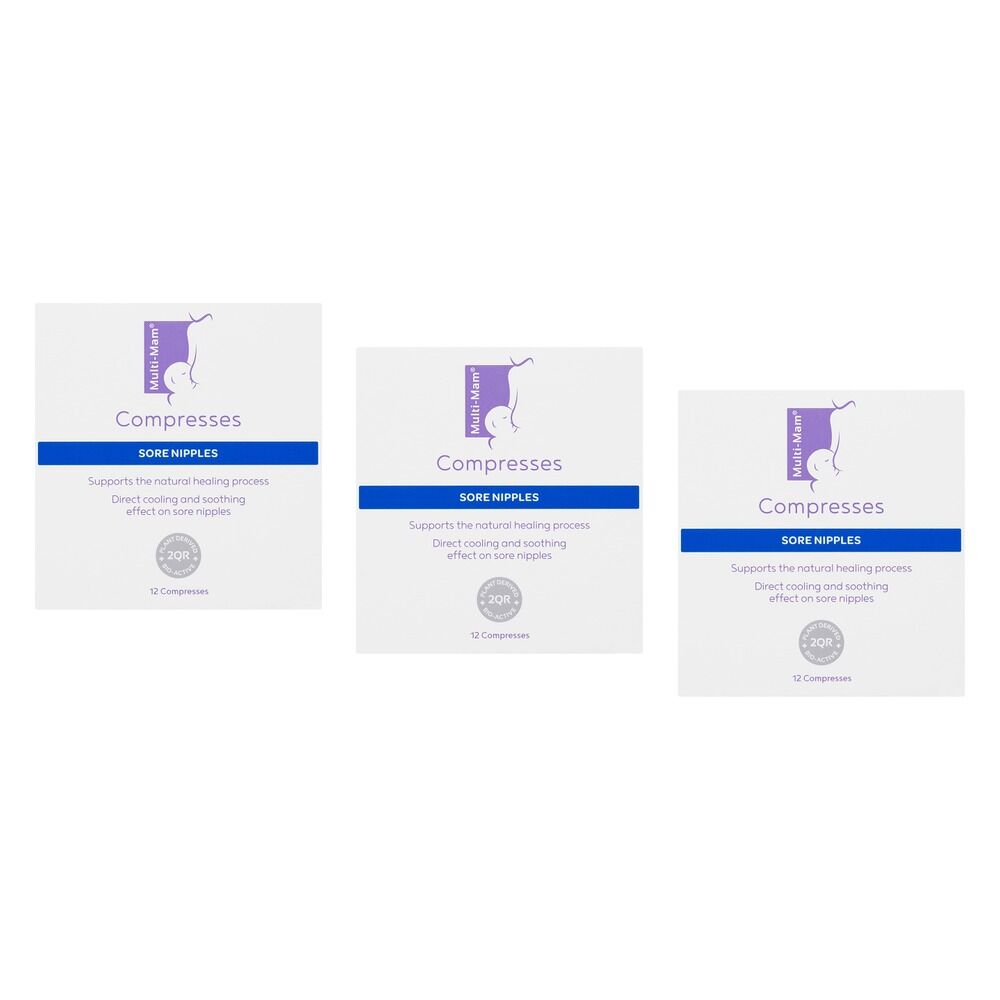Multi-Mam Compresses 12 Pack Bundle of 3