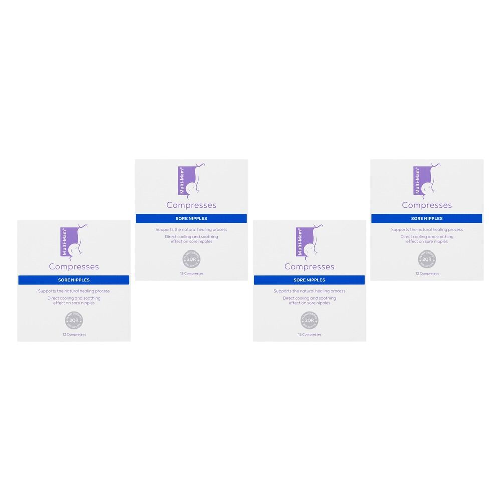 Multi-Mam Compresses 12 Pack Bundle of 4
