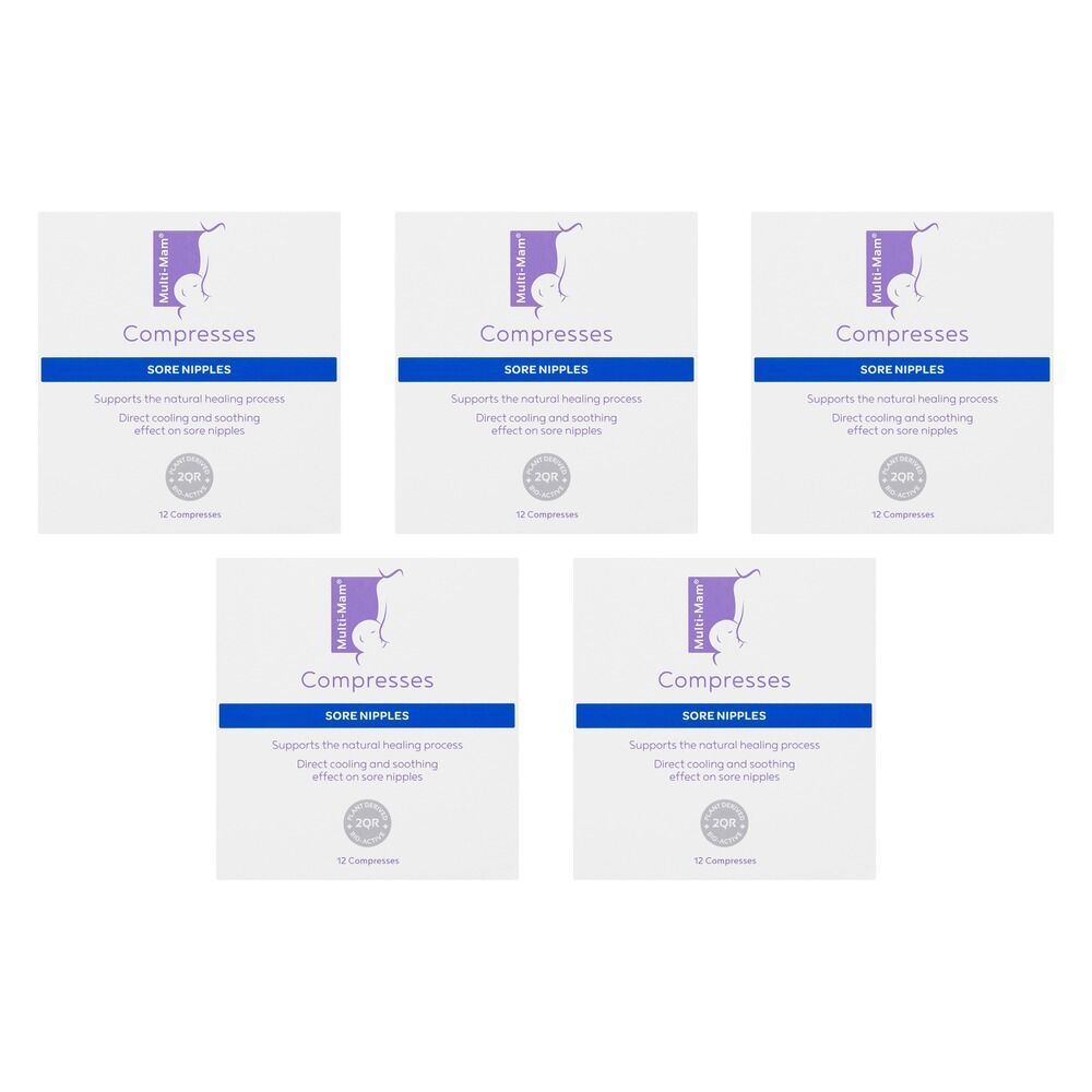 Multi-Mam Compresses 12 Pack Bundle of 5