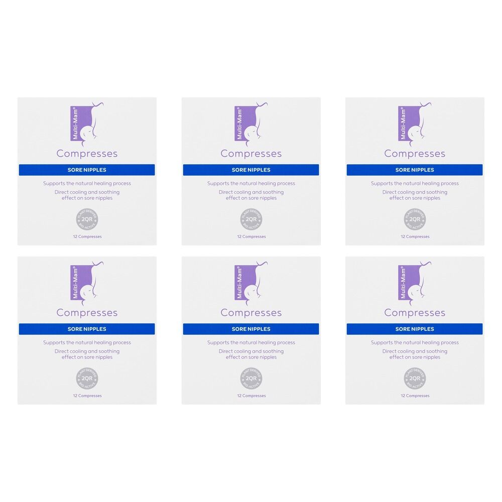 Multi-Mam Compresses 12 Pack Bundle of 6