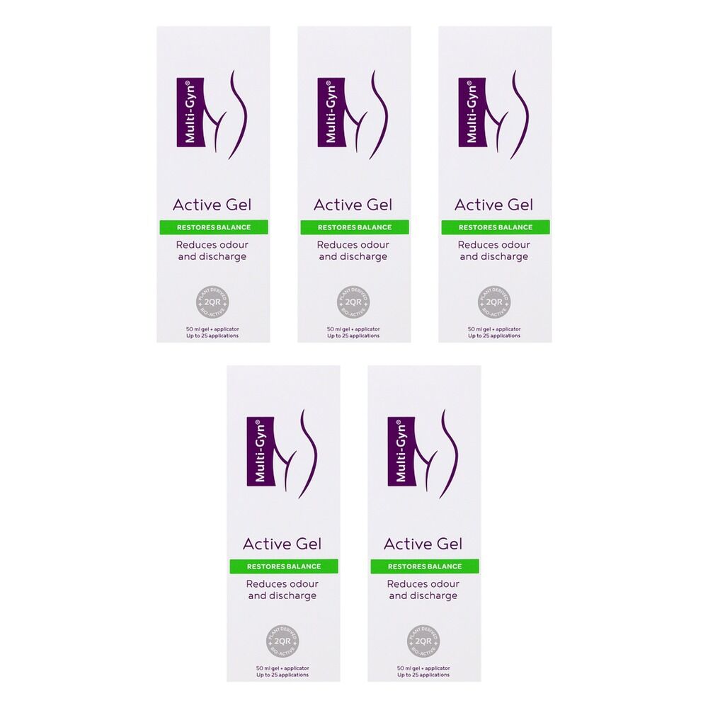 Multigyn Active Gel 50mL Pack of 5