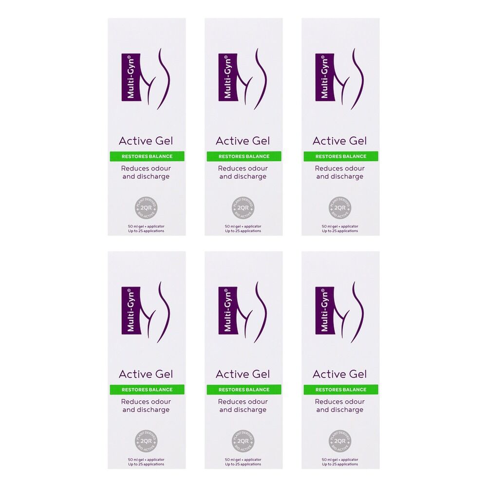 Multigyn Active Gel 50mL Pack of 6