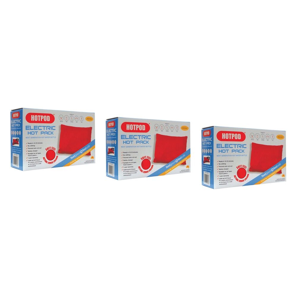 HotPod Electric Hot Pack Bundle of 3