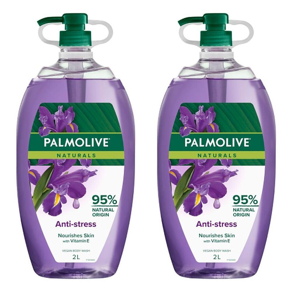 Palmolive Naturals Anti-Stress Body Wash 2L Pack of 2