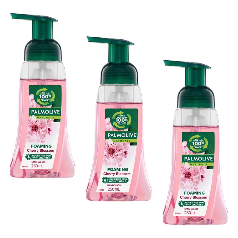 Palmolive Foaming Hand Wash Cherry Blossom 250mL x 6 Bundle of 3