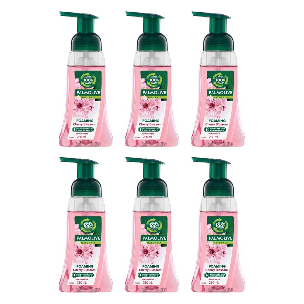 Palmolive Foaming Hand Wash Cherry Blossom 250mL x 6 Bundle of 6