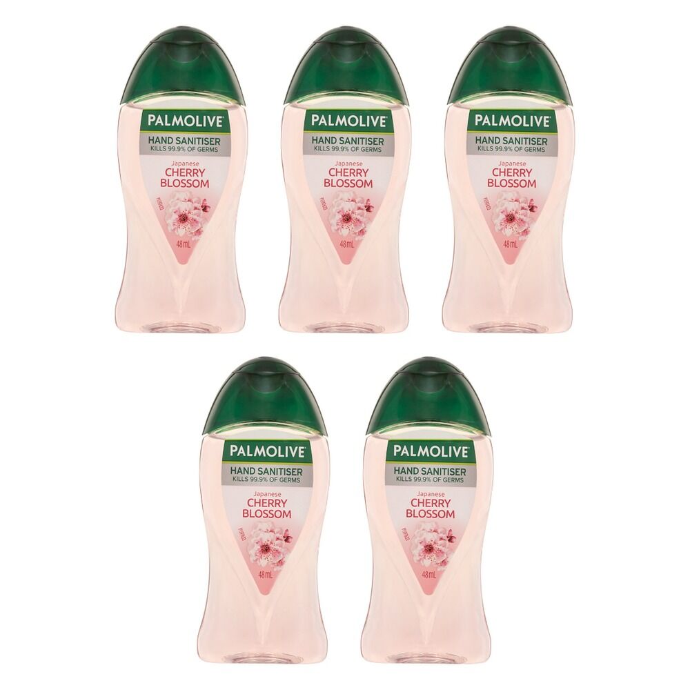 Palmolive Hand Sanitiser Japanese Cherry Blossom 48mL Pack of 5