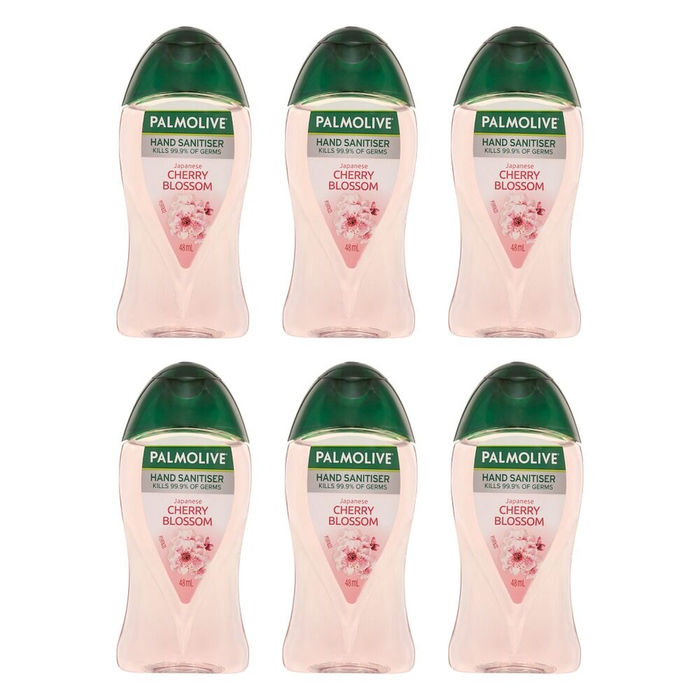 Palmolive Hand Sanitiser Japanese Cherry Blossom 48mL Pack of 6