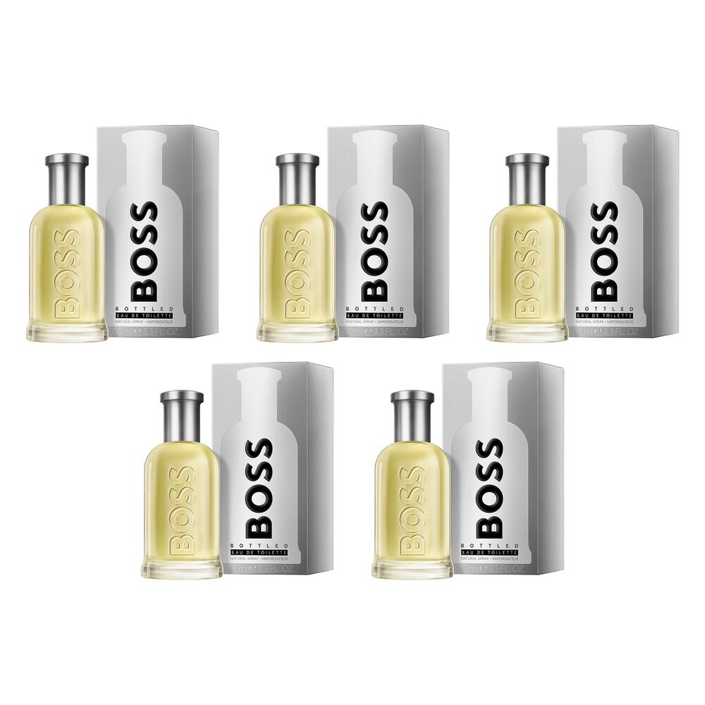 Hugo Boss Bottled EDT 100mL Pack of 5