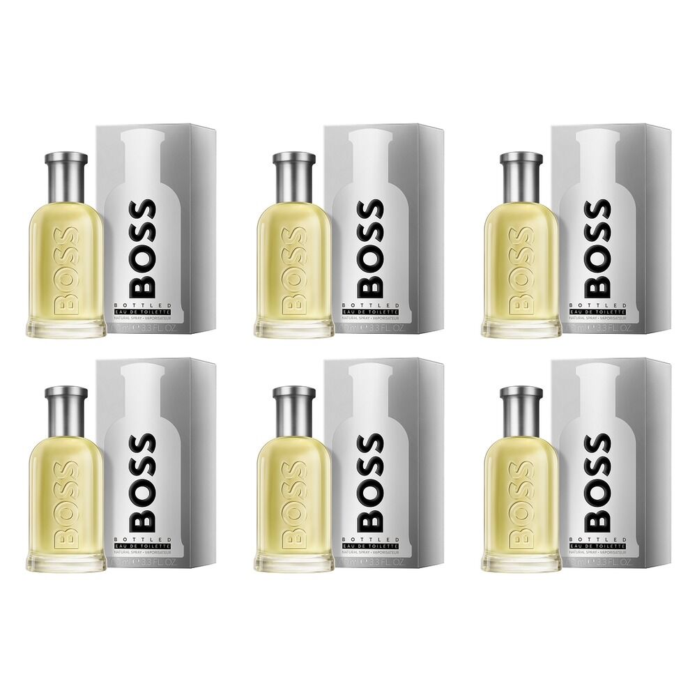 Hugo Boss Bottled EDT 100mL Pack of 6