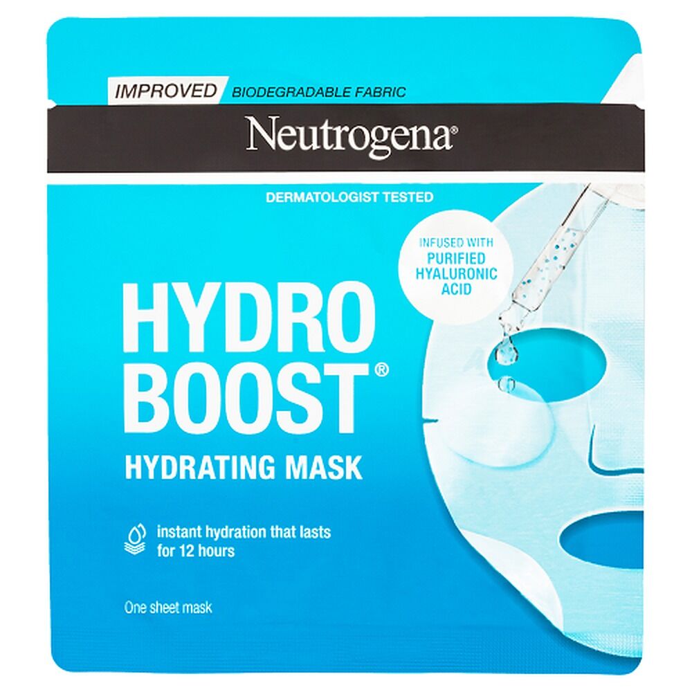 Neutrogena Hydro Boost Hyaluronic Acid Hydrating Face Sheet Mask 5 Pack