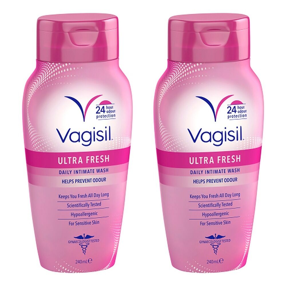Vagisil Ultra Fresh Intimate Wash 240mL Pack of 2