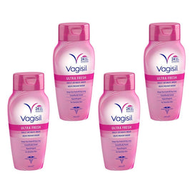 Vagisil Ultra Fresh Intimate Wash 240mL Pack of 4