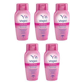 Vagisil Ultra Fresh Intimate Wash 240mL Pack of 5