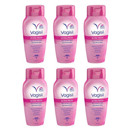 Vagisil Ultra Fresh Intimate Wash 240mL Pack of 6