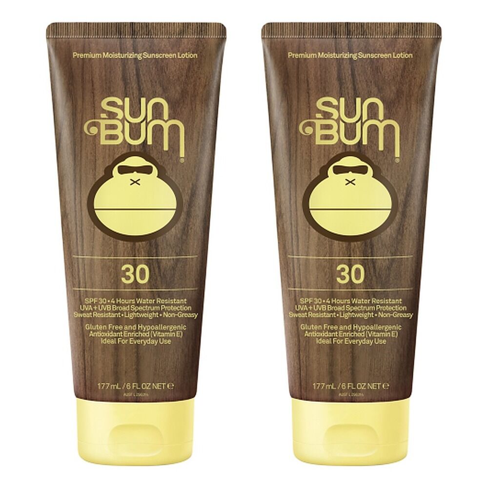 Sun Bum Premium Moisturising Sunscreen Lotion SPF 30 177mL Pack of 2
