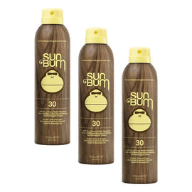 Sun Bum Premium Moisturising Sunscreen Spray SPF 30 177mL Pack of 3