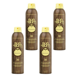 Sun Bum Premium Moisturising Sunscreen Spray SPF 30 177mL Pack of 4