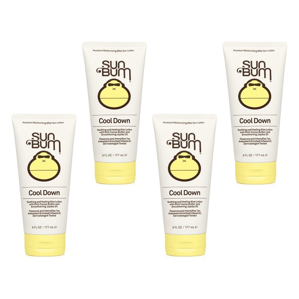Sun Bum Cool Down Aloe Lotion 177mL Pack of 4