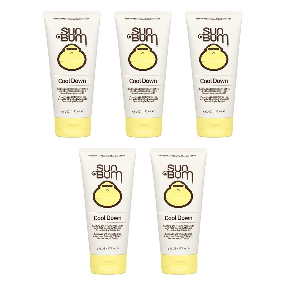 Sun Bum Cool Down Aloe Lotion 177mL Pack of 5